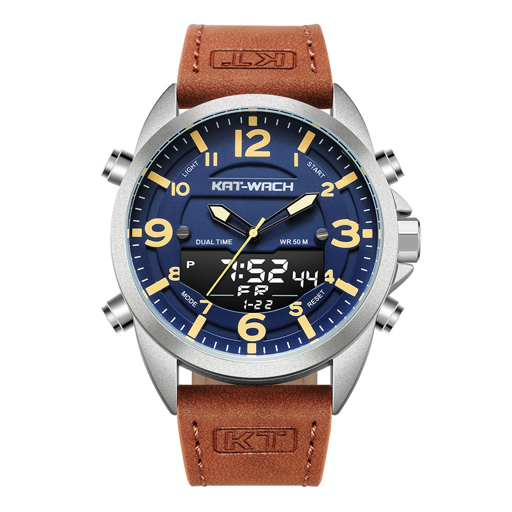 KAT-WACH Men's Multifunctional Outdoor Sports Watch