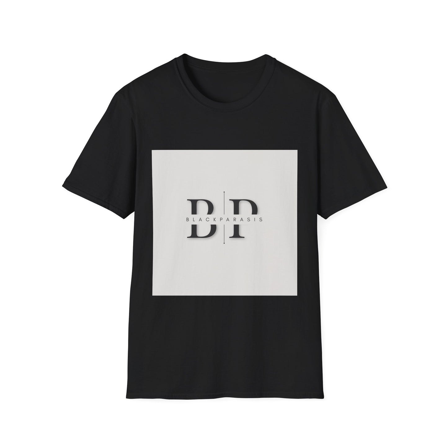 Minimalist Blackparasis Monogram T-Shirt — BI Logo Tee