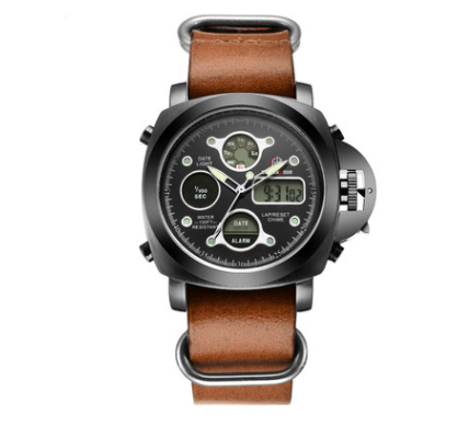 Men's Dual Movement Quartz Watch