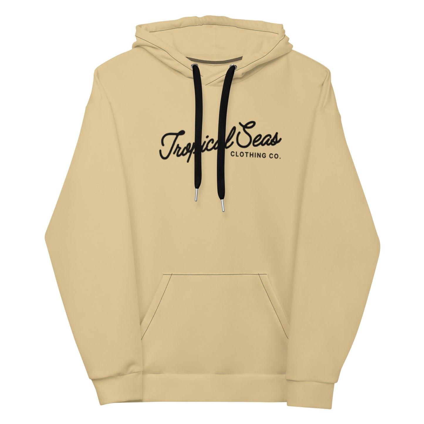 Cozy Beige Ocean Hoodie