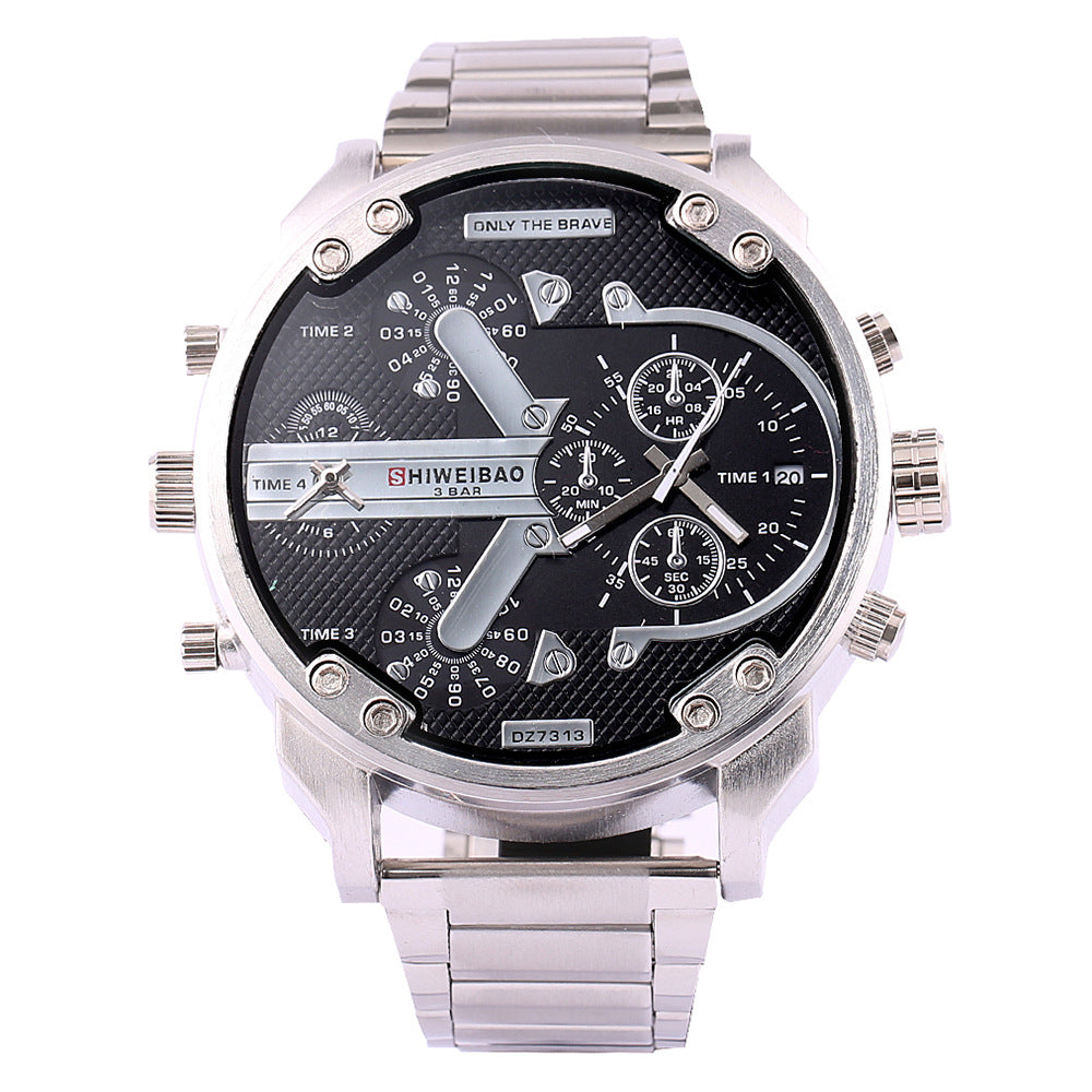 Amazon DZ Gold Dual Movement Men's Quartz Watch
