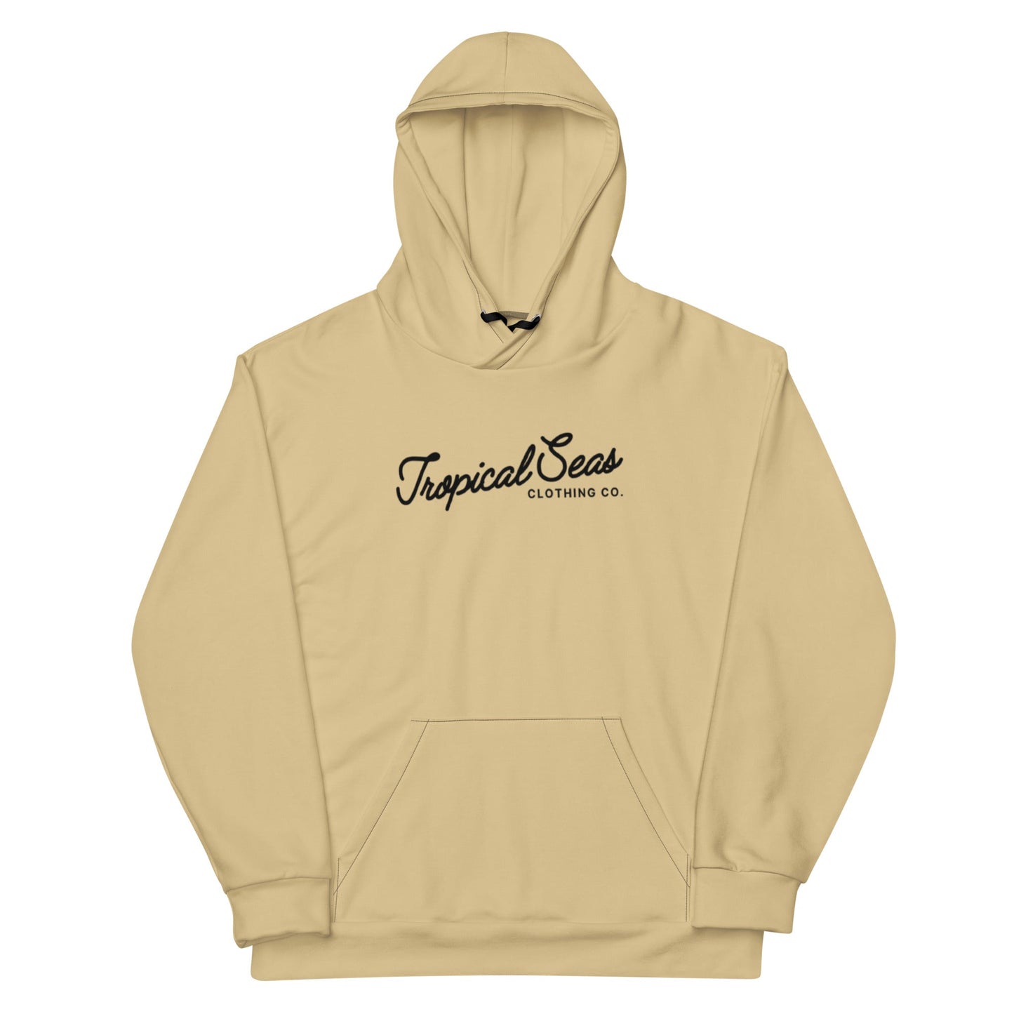Cozy Beige Ocean Hoodie