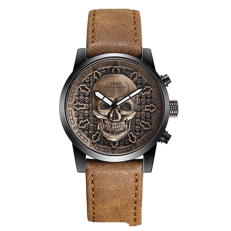 Gothic Movement Quartz Men's Watch and Clock