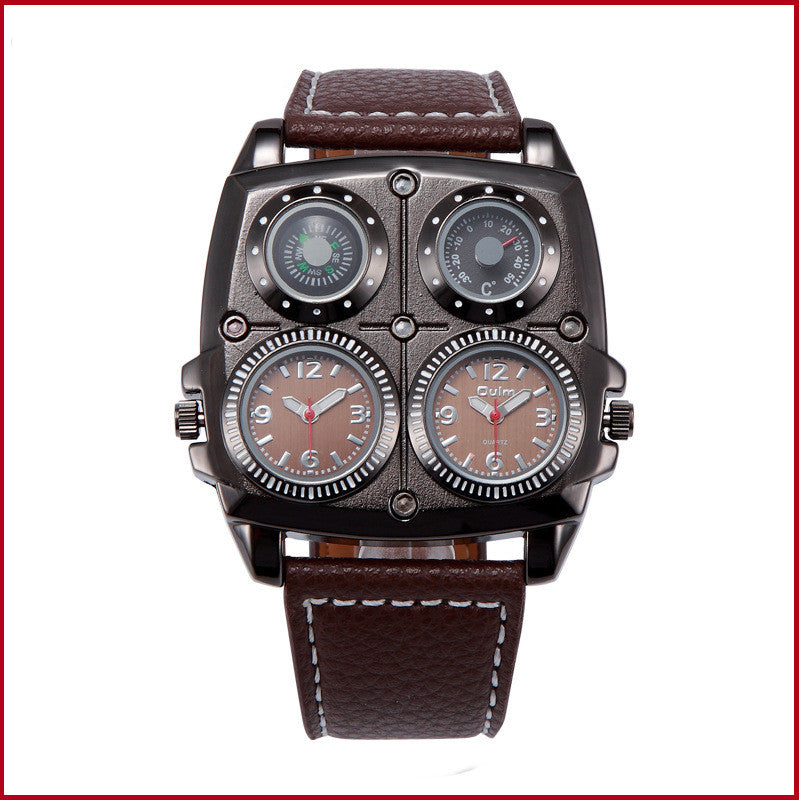 Dual Movement Outdoor Fashion Multifunctional Watch
