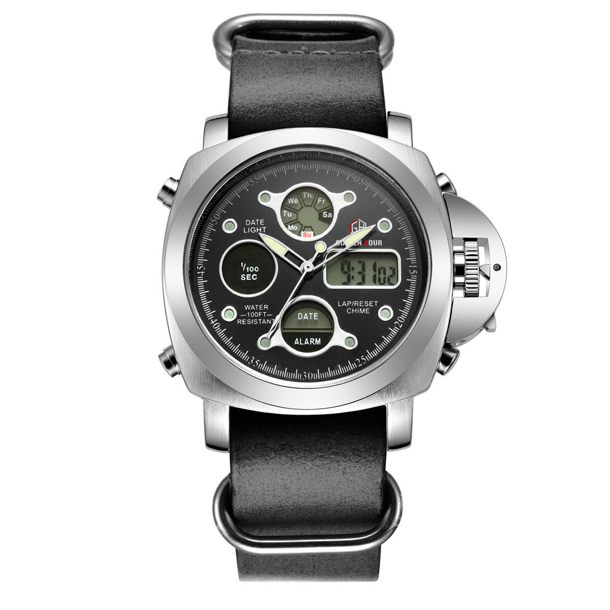 Men's Dual Movement Quartz Watch